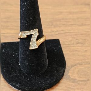 RS Covenant Brass "Lucky 7" Modern Statement Ring